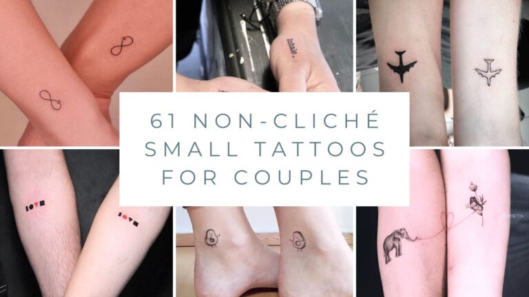 61 Non-Cliché Small Tattoos for Couples